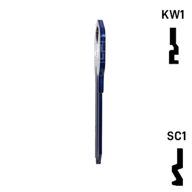 Happy Keys- South Carolina Flag SC1 Key (Choose Keyway) Residential-Commercial Key Howard Keys