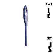 Happy Keys- South Carolina Flag SC1 Key (Choose Keyway) Residential-Commercial Key Howard Keys