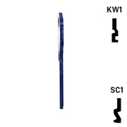 Happy Keys- South Carolina Flag SC1 Key (Choose Keyway) Residential-Commercial Key Howard Keys