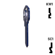 Happy Keys- South Carolina Flag SC1 Key (Choose Keyway) Residential-Commercial Key Howard Keys