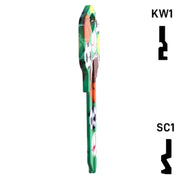 Happy Keys- Sports Key (Choose Keyway) Residential-Commercial Key Howard Keys