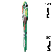 Happy Keys- Sports Key (Choose Keyway) Residential-Commercial Key Howard Keys