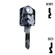 Happy Keys- Stormtroopers Key (Choose Keyway) Residential-Commercial Key Howard Keys