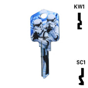 Happy Keys- Stormtroopers Key (Choose Keyway) Residential-Commercial Key Howard Keys