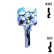 Happy Keys- Stormtroopers Key (Choose Keyway) Residential-Commercial Key Howard Keys