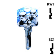 Happy Keys- Stormtroopers Key (Choose Keyway) Residential-Commercial Key Howard Keys