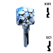 Happy Keys- Stormtroopers Key (Choose Keyway) Residential-Commercial Key Howard Keys
