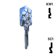 Happy Keys- Stormtroopers Key (Choose Keyway) Residential-Commercial Key Howard Keys