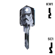 Happy Keys- Stormtroopers Key (Choose Keyway) Residential-Commercial Key Howard Keys