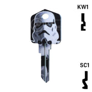 Happy Keys- Stormtroopers Key (Choose Keyway) Residential-Commercial Key Howard Keys