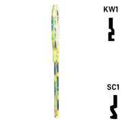 Happy Keys- Sunflowers Key (Choose Keyway) Residential-Commercial Key Howard Keys