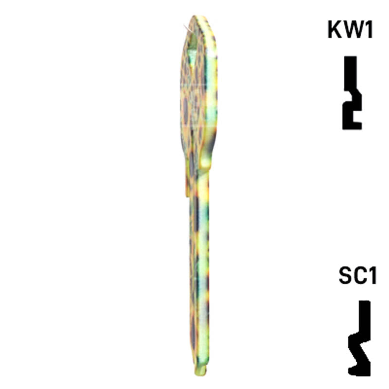 Happy Keys- Sunflowers Key (Choose Keyway) Residential-Commercial Key Howard Keys