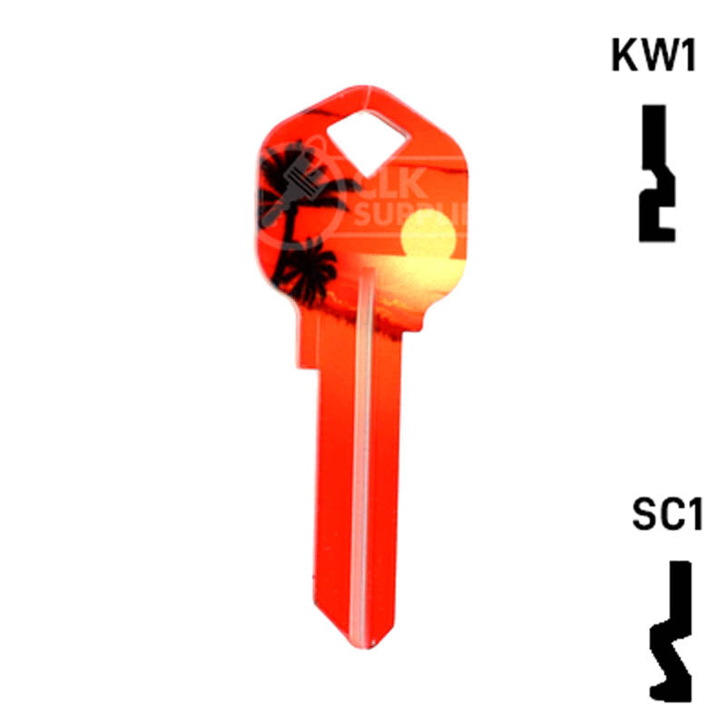 Happy Keys- Sunset Key (Choose Keyway) Residential-Commercial Key Howard Keys