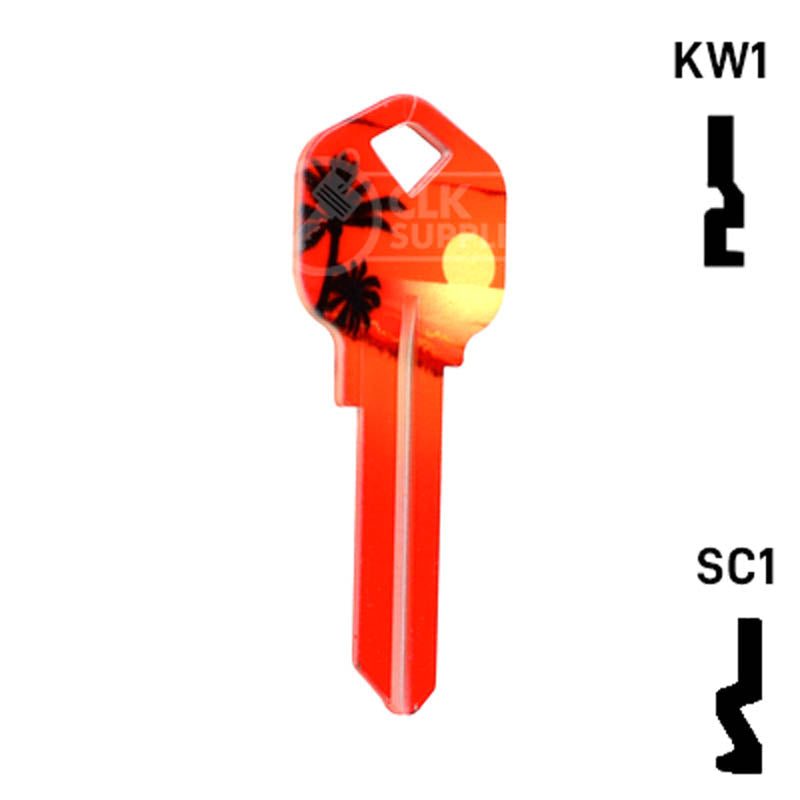 Happy Keys- Sunset Key (Choose Keyway) Residential-Commercial Key Howard Keys