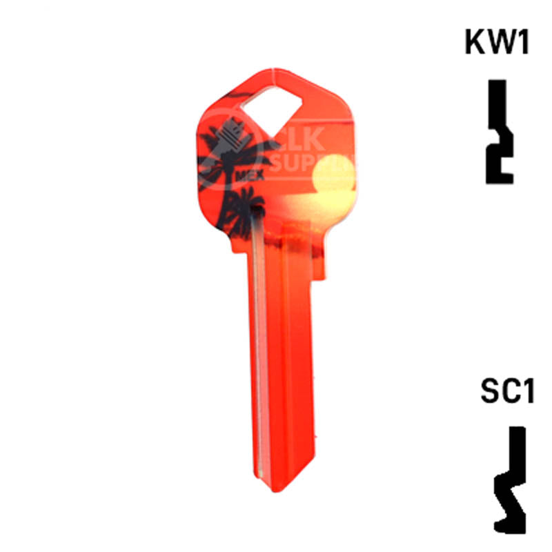 Happy Keys- Sunset Key (Choose Keyway) Residential-Commercial Key Howard Keys