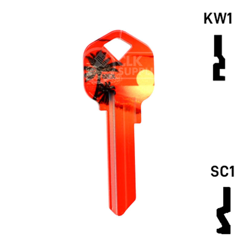 Happy Keys- Sunset Key (Choose Keyway) Residential-Commercial Key Howard Keys