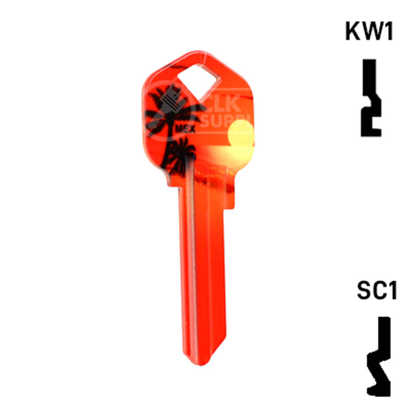 Happy Keys- Sunset Key (Choose Keyway) Residential-Commercial Key Howard Keys