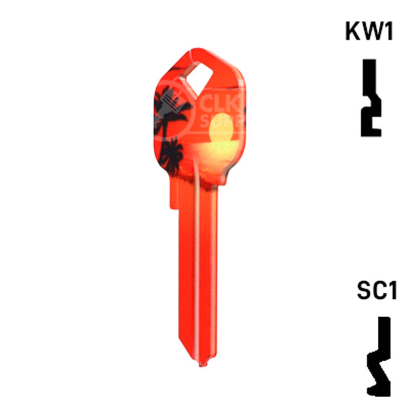 Happy Keys- Sunset Key (Choose Keyway) Residential-Commercial Key Howard Keys