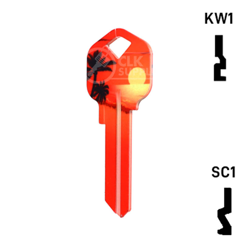 Happy Keys- Sunset Key (Choose Keyway) Residential-Commercial Key Howard Keys