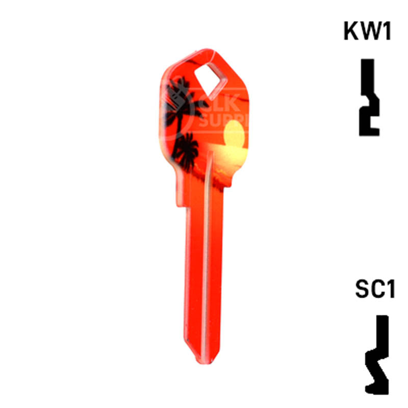 Happy Keys- Sunset Key (Choose Keyway) Residential-Commercial Key Howard Keys
