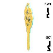 Happy Keys- Winnie the Pooh (Choose Keyway) Residential-Commercial Key Howard Keys
