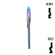 Happy Keys- Wolf Key (Choose Keyway) Residential-Commercial Key Howard Keys