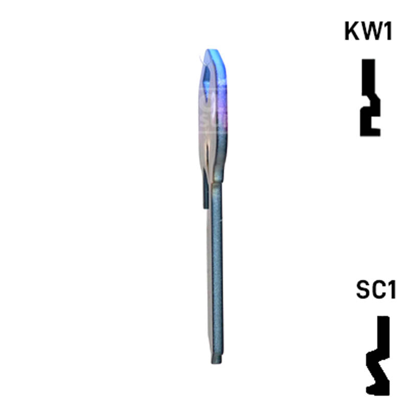 Happy Keys- Wolf Key (Choose Keyway) Residential-Commercial Key Howard Keys
