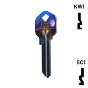 Happy Keys- Wolf Key (Choose Keyway) Residential-Commercial Key Howard Keys