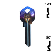Happy Keys- Wolf Key (Choose Keyway) Residential-Commercial Key Howard Keys