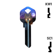 Happy Keys- Wolf Key (Choose Keyway) Residential-Commercial Key Howard Keys