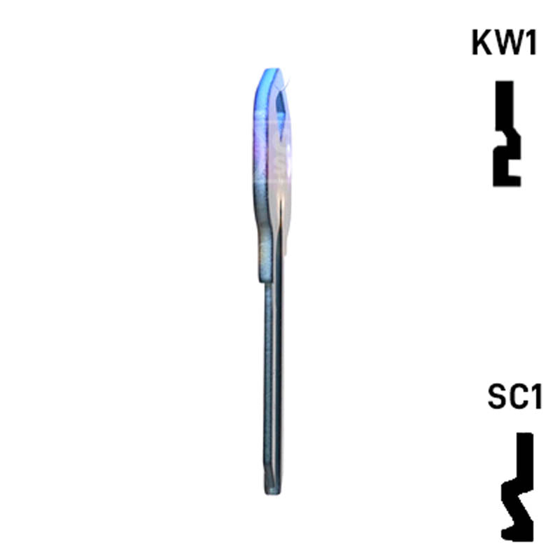 Happy Keys- Wolf Key (Choose Keyway) Residential-Commercial Key Howard Keys