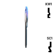 Happy Keys- Wolf Key (Choose Keyway) Residential-Commercial Key Howard Keys