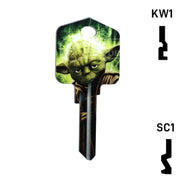Happy Keys- Yoda Key (Choose Keyway) Residential-Commercial Key Howard Keys
