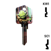 Happy Keys- Yoda Key (Choose Keyway) Residential-Commercial Key Howard Keys