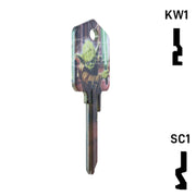 Happy Keys- Yoda Key (Choose Keyway) Residential-Commercial Key Howard Keys