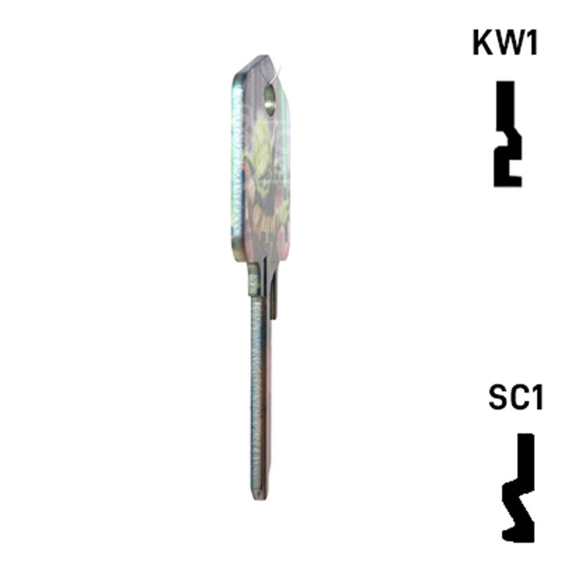 Happy Keys- Yoda Key (Choose Keyway) Residential-Commercial Key Howard Keys