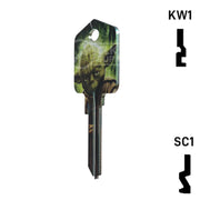 Happy Keys- Yoda Key (Choose Keyway) Residential-Commercial Key Howard Keys