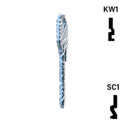 Happy Keys- Zebra Key (Choose Keyway) Residential-Commercial Key Howard Keys