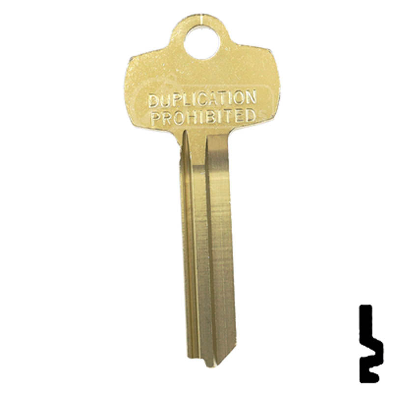 IC Core Arrow 1C Key Residential-Commercial Key Ilco