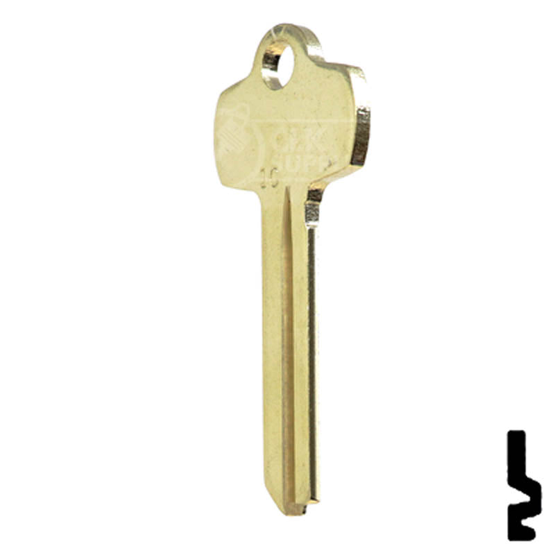IC Core Arrow 1C Key Residential-Commercial Key Ilco