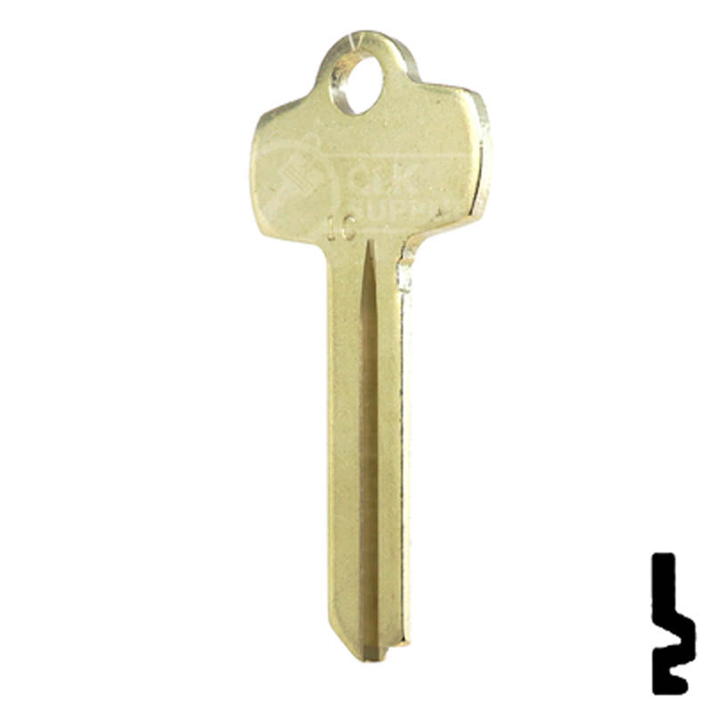 IC Core Arrow 1C Key Residential-Commercial Key Ilco