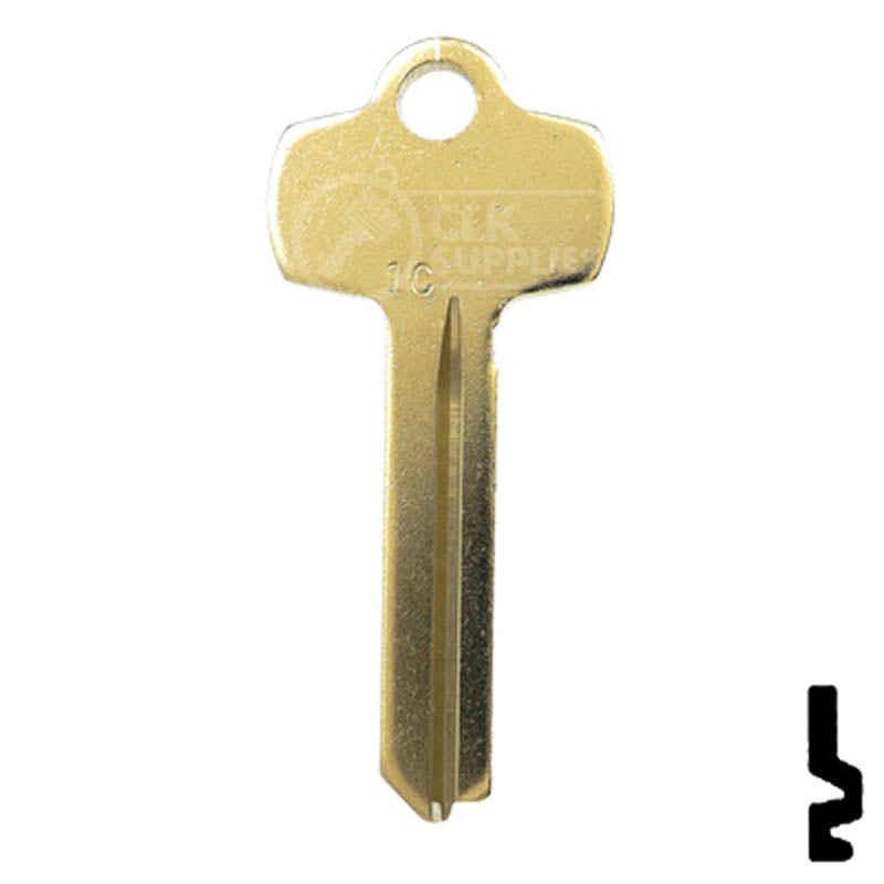 IC Core Arrow 1C Key Residential-Commercial Key Ilco