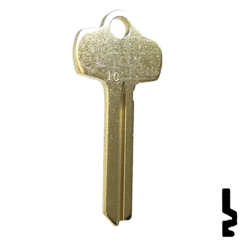 IC Core Arrow 1C Key Residential-Commercial Key Ilco