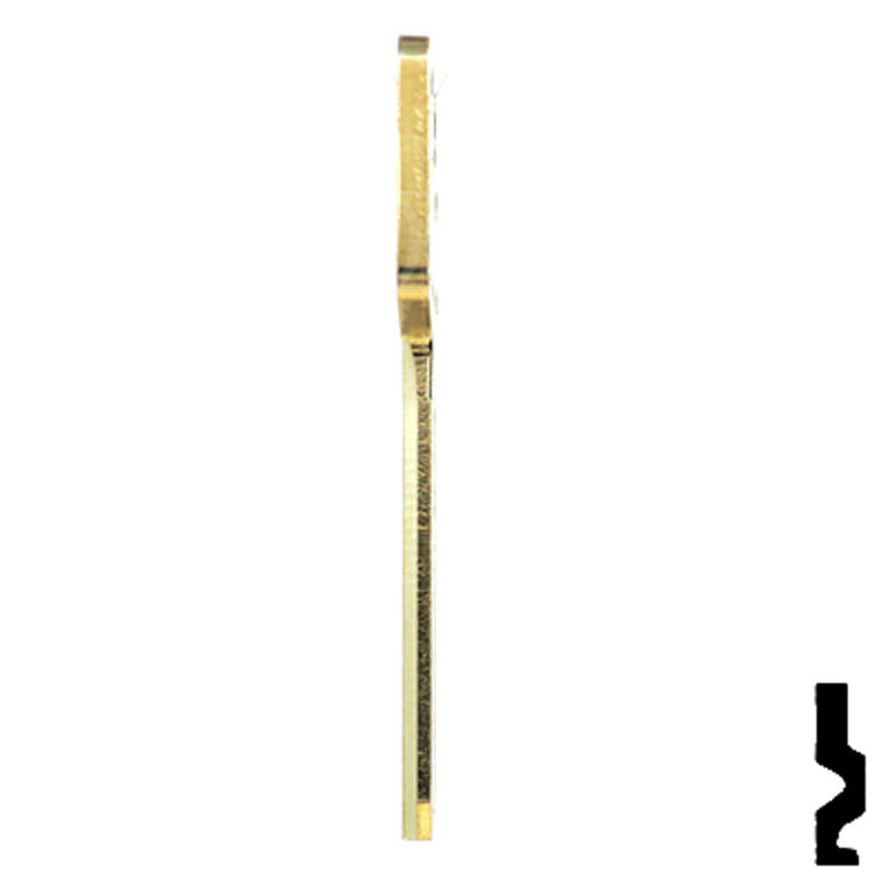 IC Core Arrow 1D Key Residential-Commercial Key Ilco