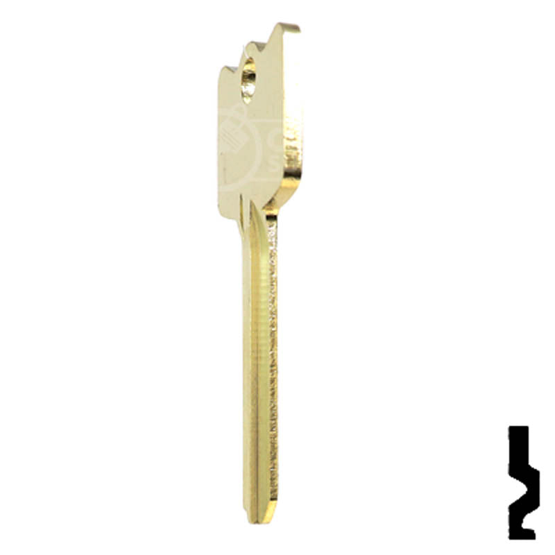 IC Core Arrow 1D Key Residential-Commercial Key Ilco
