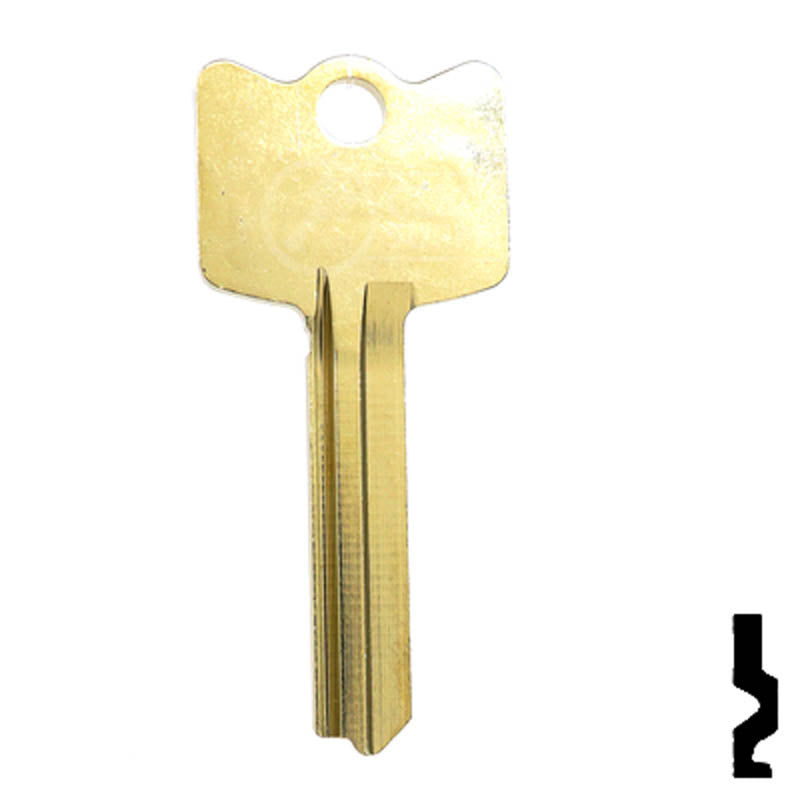 IC Core Arrow 1D Key Residential-Commercial Key Ilco