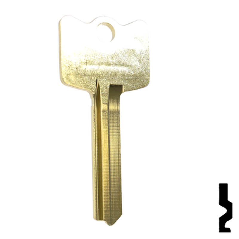 IC Core Arrow 1D Key Residential-Commercial Key Ilco