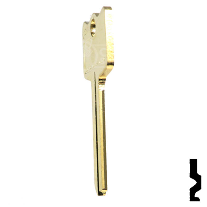 IC Core Arrow 1D Key Residential-Commercial Key Ilco