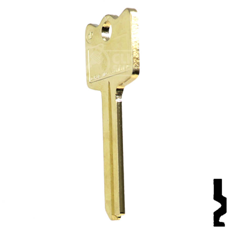 IC Core Arrow 1D Key Residential-Commercial Key Ilco