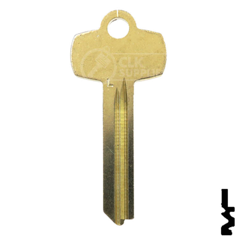IC Core Best L Key (1A1L1, A1114L) Residential-Commercial Key JMA USA